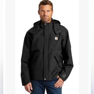 Carhartt Black Storm Defender Coat- Men’s Medium - EUC